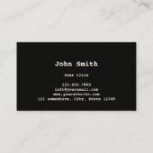 Visitekaartjes voor de Rundveeteelt (Achterkant)