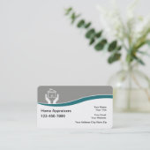 Visitekaartjes voor de taxatie van onroerend goed (Staand voorkant)