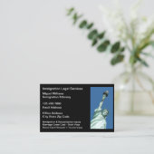 Visitekaartjes voor de uitzettingswet (Staand voorkant)