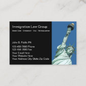 Visitekaartjes voor de uitzettingswet (Voorkant)