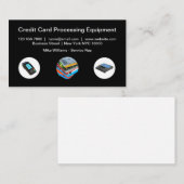 Visitekaartjes voor de verwerking van Kaarten (Voorkant / Achterkant)