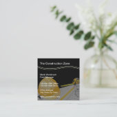 Visitekaartjes voor de wolbouw (Staand voorkant)