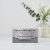 Visitekaartjes voor de wolbouw (Staand voorkant)