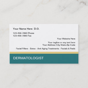 Visitekaartjes voor dermatologen