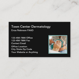 Visitekaartjes voor dermatoloog dermatologie