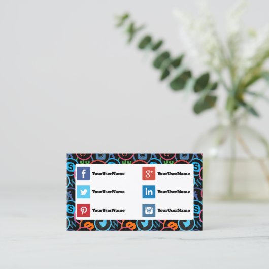 Visitekaartjes voor deskundigen op het gebied van (Staand voorkant)