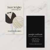 Visitekaartjes voor dessertcatering (Voorkant / Achterkant)