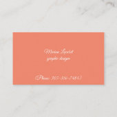 Visitekaartjes voor digitaal ontwerp (Achterkant)