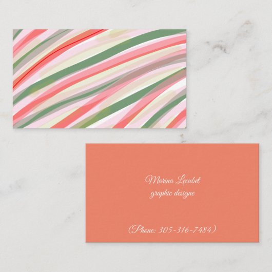 Visitekaartjes voor digitaal ontwerp (Voorkant / Achterkant)