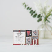 visitekaartjes voor docenten (Staand voorkant)