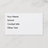 visitekaartjes voor docenten (Achterkant)