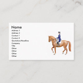 Visitekaartjes voor Dressage Horse