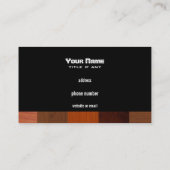 Visitekaartjes voor drijvende installateur (Achterkant)