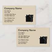 Visitekaartjes voor dubbelzijdige verf (Voorkant / Achterkant)