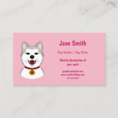 Visitekaartjes voor een hondenwandelaar / hondenze (Voorkant)