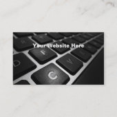 Visitekaartjes voor eenvoudige computers (Achterkant)