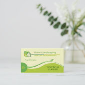 Visitekaartjes voor eigen onderhoud (Staand voorkant)