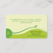 Visitekaartjes voor eigen onderhoud (Achterkant)