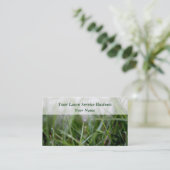 Visitekaartjes voor eigen services (Staand voorkant)