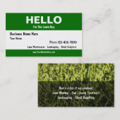 Visitekaartjes voor eigen verzorging (Voorkant / Achterkant)