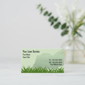 Visitekaartjes voor eigen verzorging (Staand voorkant)