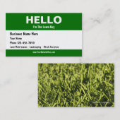 Visitekaartjes voor eigen verzorging (Voorkant / Achterkant)