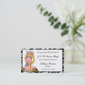 Visitekaartjes voor eigen winkels (Staand voorkant)