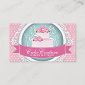 Visitekaartjes voor Elegant en Modern Cake Designe (Voorkant)
