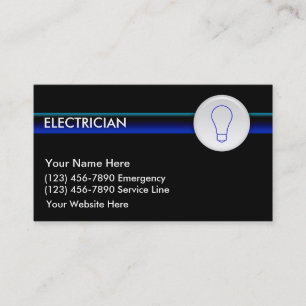 Visitekaartjes voor elektriciens