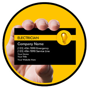Visitekaartjes voor elektriciens