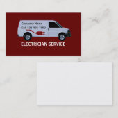 Visitekaartjes voor elektriciens (Voorkant / Achterkant)