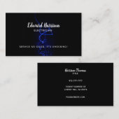 Visitekaartjes voor elektroslogans (Voorkant / Achterkant)