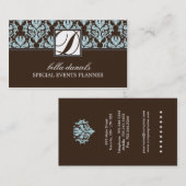 Visitekaartjes voor Event Planner (Voorkant / Achterkant)