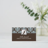 Visitekaartjes voor Event Planner (Staand voorkant)