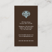 Visitekaartjes voor Event Planner (Achterkant)