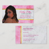 Visitekaartjes voor Eyebrow Threader Slogans (Voorkant / Achterkant)