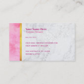 Visitekaartjes voor Eyebrow Threader Slogans (Achterkant)