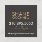 Visitekaartjes voor familieklokken (Achterkant)