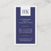 Visitekaartjes voor financieel adviseur (Achterkant)