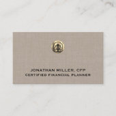 Visitekaartjes voor financieel adviseur (Voorkant)