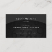 Visitekaartjes voor financiële logo (Achterkant)