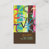 Visitekaartjes voor financiële planners (Voorkant)