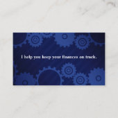 Visitekaartjes voor financiële planners (Voorkant)