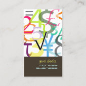 Visitekaartjes voor financiële planners (Voorkant)