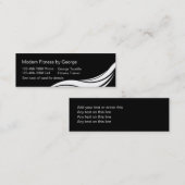 Visitekaartjes voor fitnesstraining (Voorkant / Achterkant)