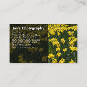 Visitekaartjes voor Floral fotografie