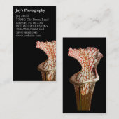 Visitekaartjes voor Floral Photography (Voorkant / Achterkant)