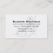 Visitekaartjes voor Floristen (Achterkant)