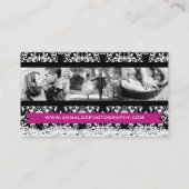 Visitekaartjes voor fotograaf (Achterkant)