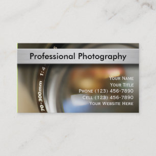 Visitekaartjes voor Fotografen